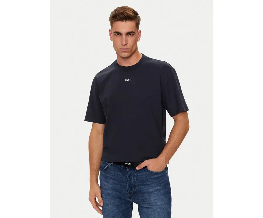 obrazek 1 Hugo T-Shirt Dapolino 50488330 Granatowy Relaxed Fit HUGO