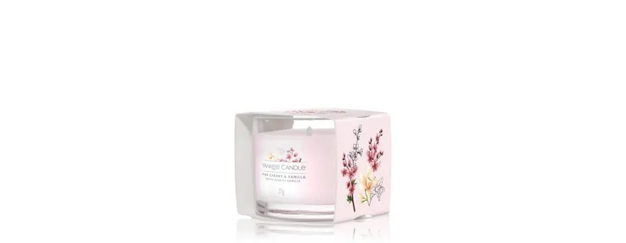 obrazek 1 Yankee Candle Pink Cherry Vanilla Filled Votive Świeca zapachowa 37 g