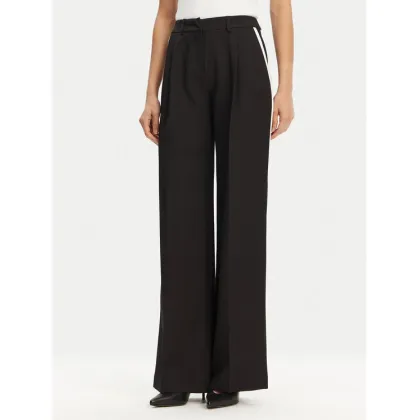 Zdjęcie Maryley Spodnie materiałowe 25EB566/43NB Czarny Regular Fit