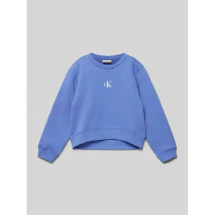 Zdjęcie Calvin Klein Jeans Bluza Logo IG0IG02639 Niebieski Regular Fit