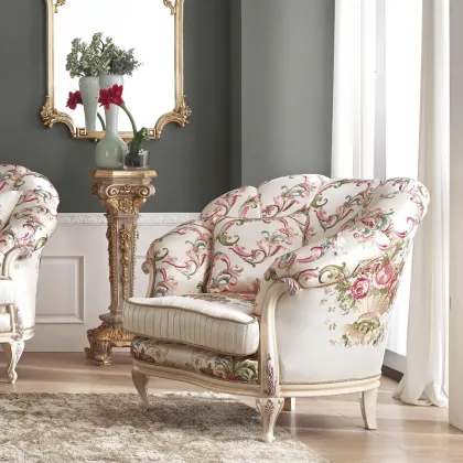 Zdjęcie Elitarny włoski fotel w stylu antycznym – Morello Gianpaolo