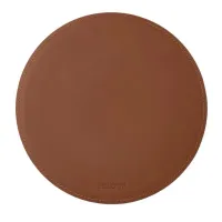 Picture Round Atlante mouse pad made of bonded leather in many color variants