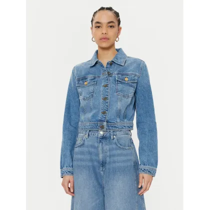 Zdjęcie TWINSET Kurtka jeansowa 242TP2562 Niebieski Regular Fit