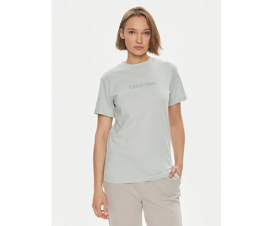 obrazek 1 Calvin Klein T-Shirt Hero Logo K20K205448 Zielony Regular Fit