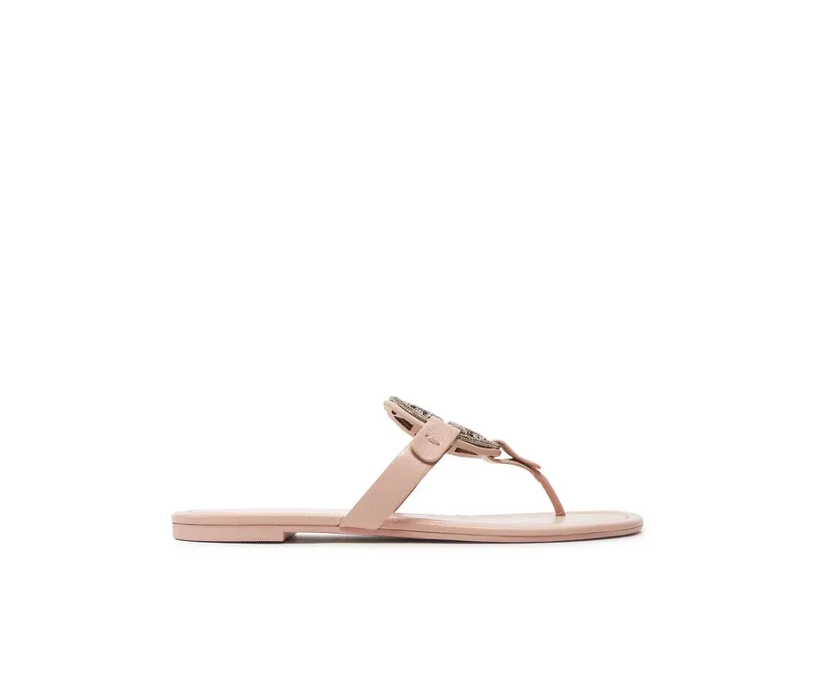 obrazek 1 Tory Burch Japonki 145945 Różowy