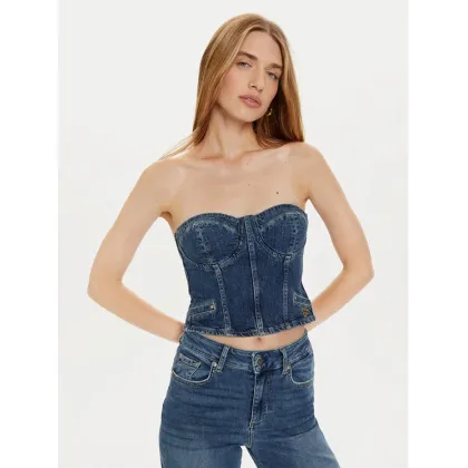 Zdjęcie Guess Top W4PH0T D5JT1 Granatowy Slim Fit