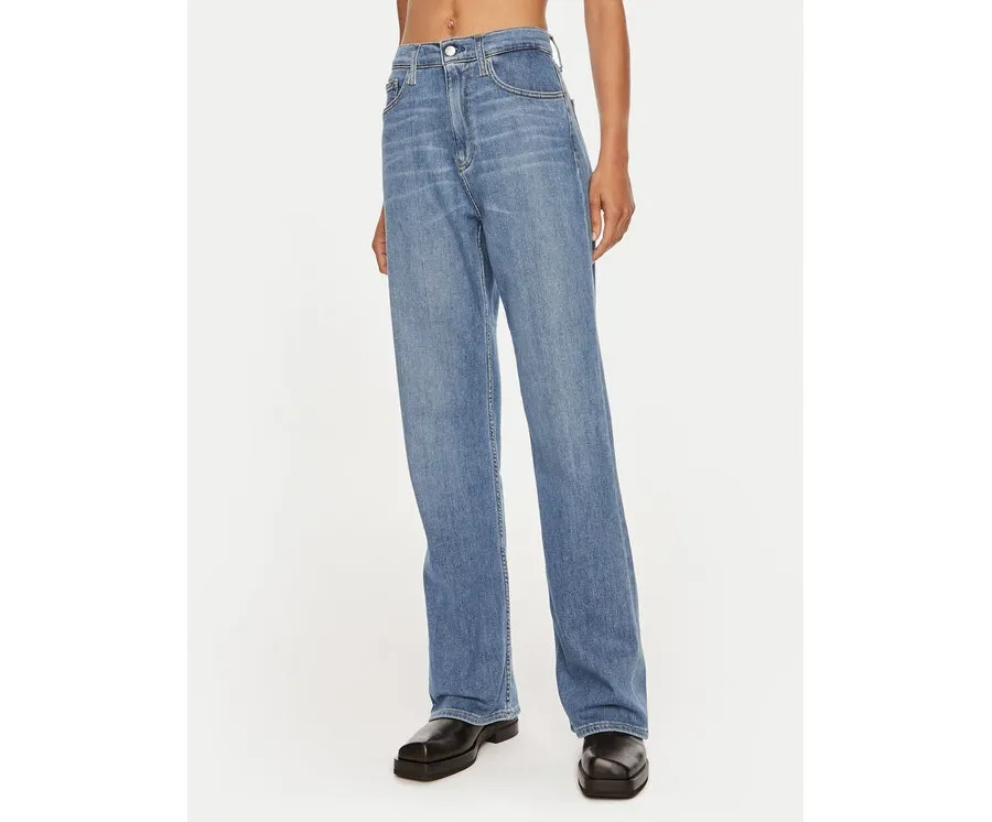 obrazek 1 Calvin Klein Jeans Jeansy Authentic J20J223892 Niebieski Bootcut Fit