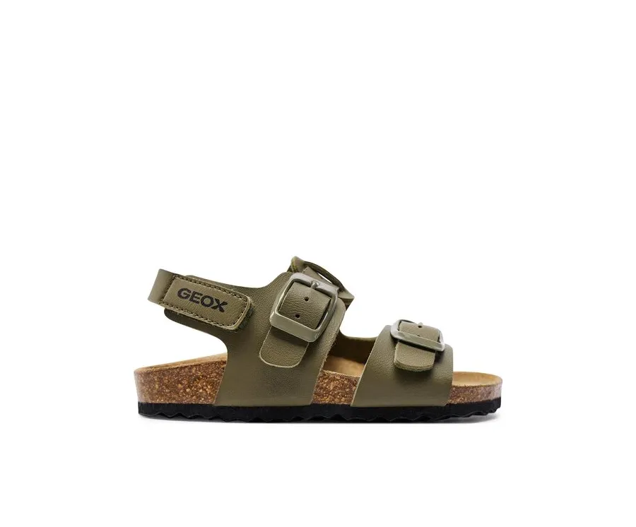 obrazek 1 Geox Sandały J Ghita Boy J358LD 000BC C3009 M Khaki