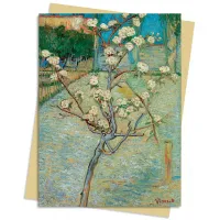 Zdjęcie Pakiet kartek na życzenia (Van Gogh: Mała grusza w kwiatach) - Flame Tree Publishing