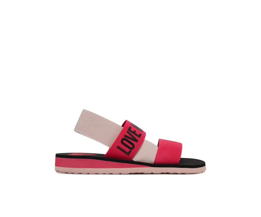 obrazek 1 LOVE MOSCHINO Sandały JA16033G0MJN460C Różowy