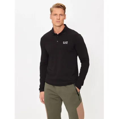 Zdjęcie EA7 Emporio Armani Polo 8NPF15 PJVQZ 1200 Czarny Regular Fit