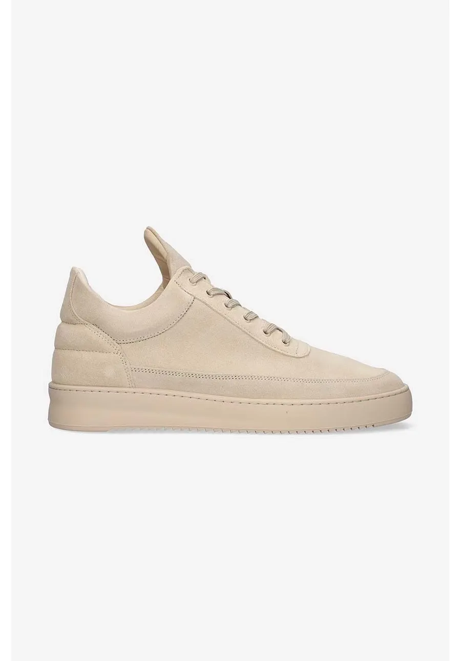 obrazek 1 Filling Pieces sneakersy skórzane Low Top Suede kolor beżowy 10122791990