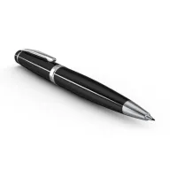 Picture Brass, chrome-plated mechanical pencil 0.7 mm, black