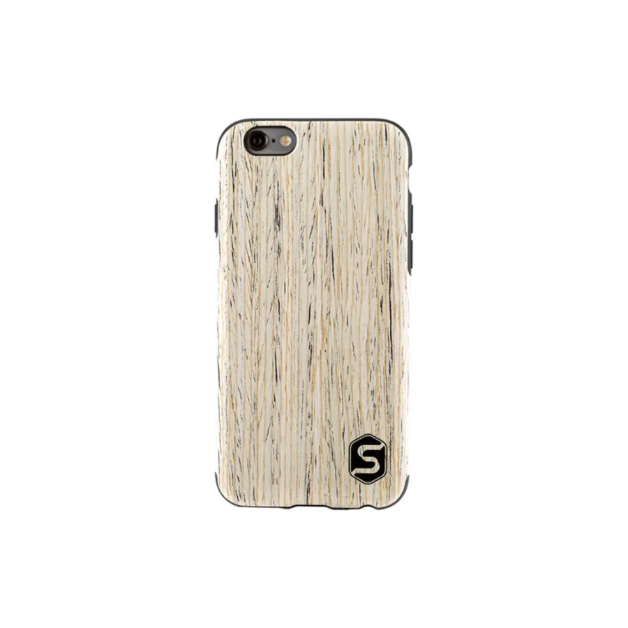 obrazek 2 Eleganckie etui na telefon wykonane z drewna białego orzecha (do Apple, Samsunga)