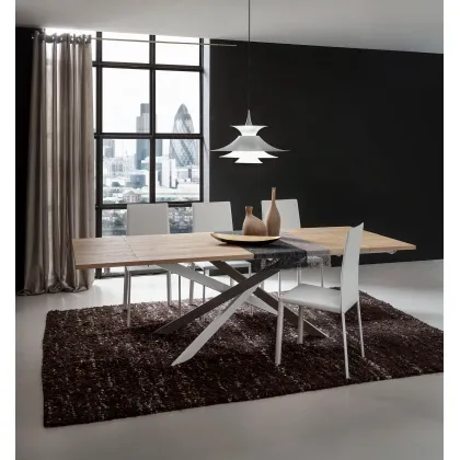 Zdjęcie Nowoczesny rozszerzany włoski stół obiadowy do unikalnego wnętrza – La Primavera