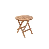 Picture Luxurious round Venezia table made of teak