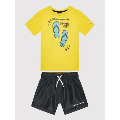 Zdjęcie Champion Komplet t-shirt i szorty sportowe 306050 Kolorowy Regular Fit