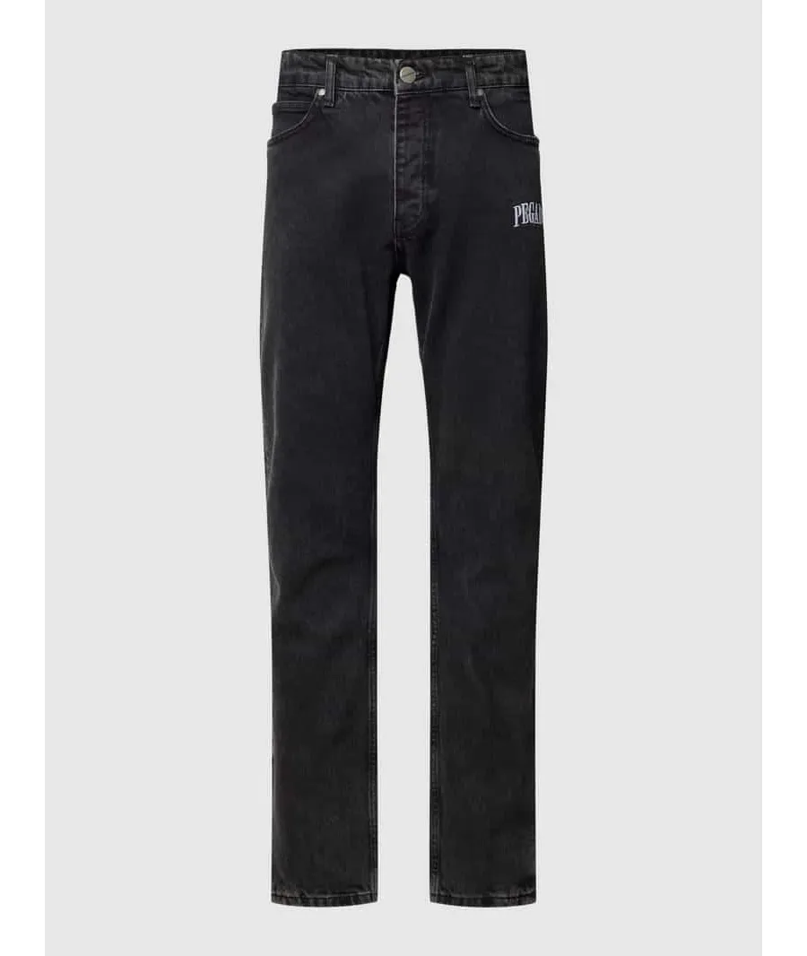 obrazek 1 Jeansy z wyhaftowanym logo model ‘Carpe’