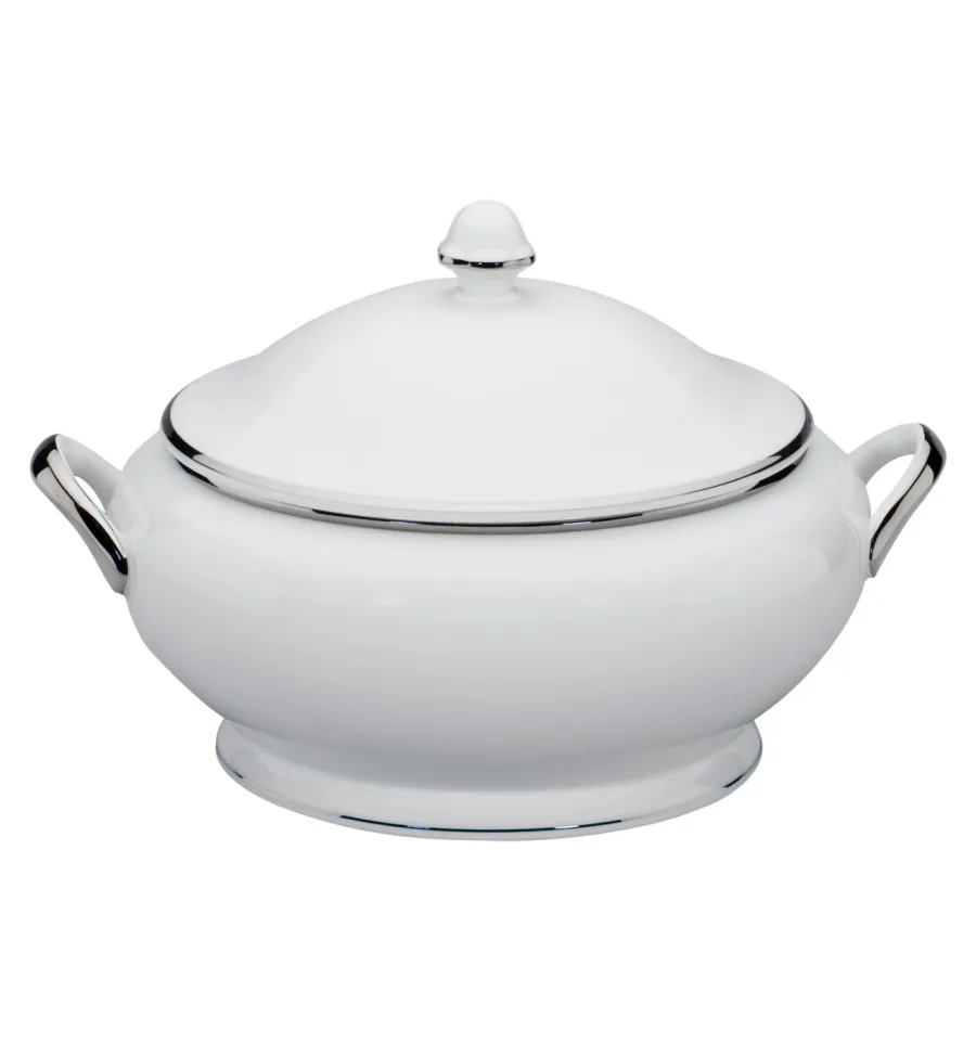 picture 1 Tureen from the romantic and timeless Luso Platina collection - Vista Alegre