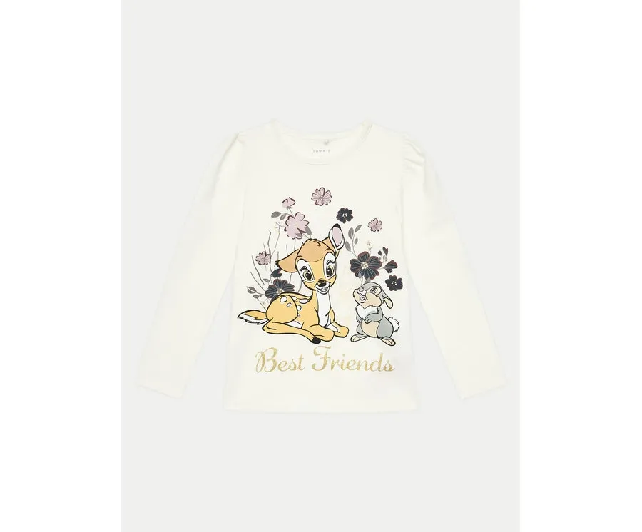 obrazek 1 NAME IT Bluzka DISNEY 13207654 Beżowy Regular Fit