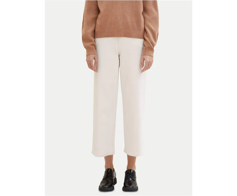 obrazek 1 Tom Tailor Jeansy 1040811 Écru Relaxed Fit