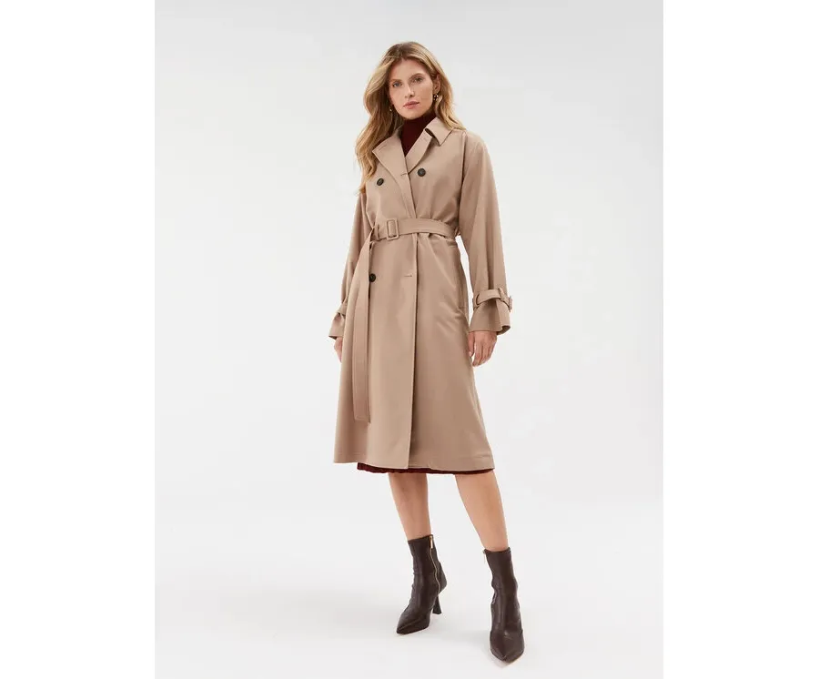obrazek 1 Weekend Max Mara Trencz Candida 2350260139 Khaki Regular Fit