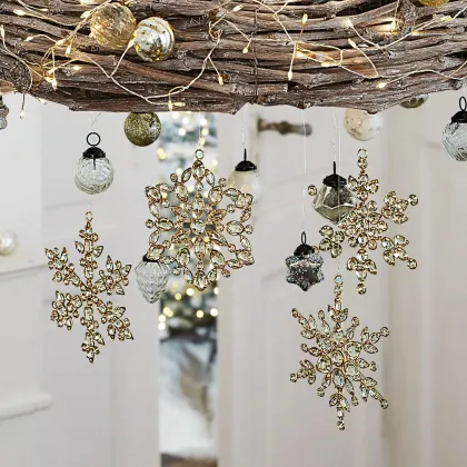 Zdjęcie Świąteczna zawieszka, zestaw 4 szt. Gaillon