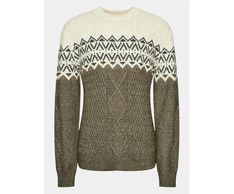 obrazek 1 Lindbergh Sweter 30-805002 Zielony Relaxed Fit