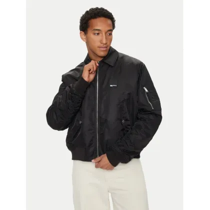 Zdjęcie Karl Lagerfeld Jeans Kurtka bomber 245D1501 Czarny Regular Fit