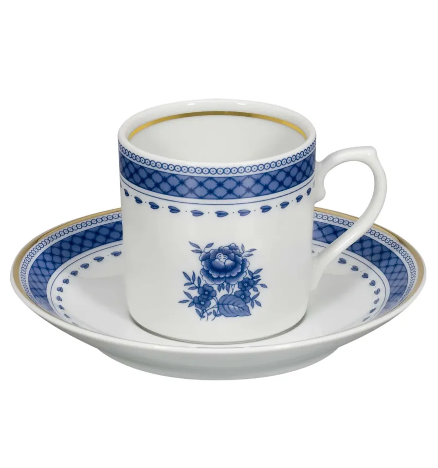 obrazek 1 Porcelanowa filiżanka do kawy ze spodkiem z klasycznej kolekcji Cozinha Velha - Vista Alegre