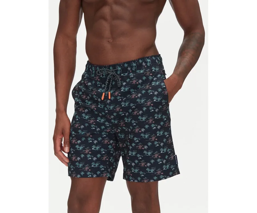 obrazek 1 Tom Tailor Szorty kąpielowe 1045070 Granatowy Regular Fit