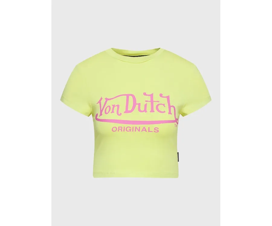 obrazek 1 Von Dutch T-Shirt Arta 6230061 Zielony Regular Fit