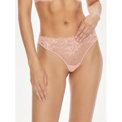 Zdjęcie Calvin Klein Underwear Stringi 000QF6397E Koralowy