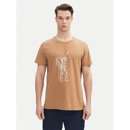 Zdjęcie Aulp T-Shirt Ticco Pomarańczowy Regular Fit