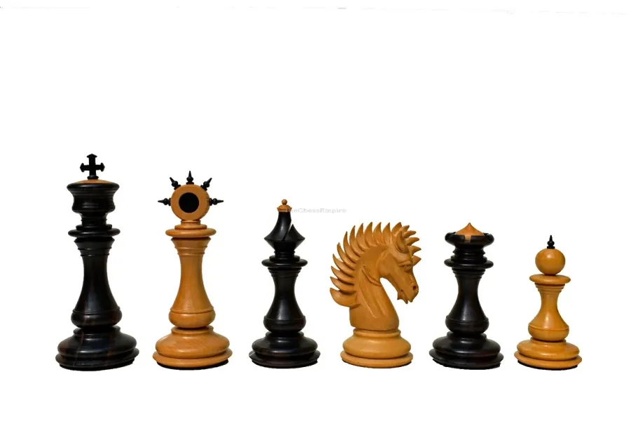 obrazek 3 Prestiżowe ręcznie wykonane szachy z kolekcji Golden Signature - The Chess Empire