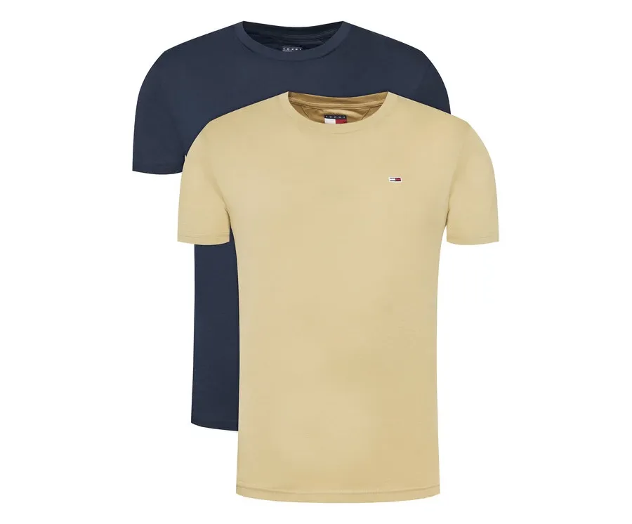 obrazek 1 Tommy Jeans Komplet 2 t-shirtów DM0DM20687 Kolorowy Slim Fit