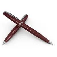 Zdjęcie Bordowy długopis Vintage 33 jako akcesorium biurowe