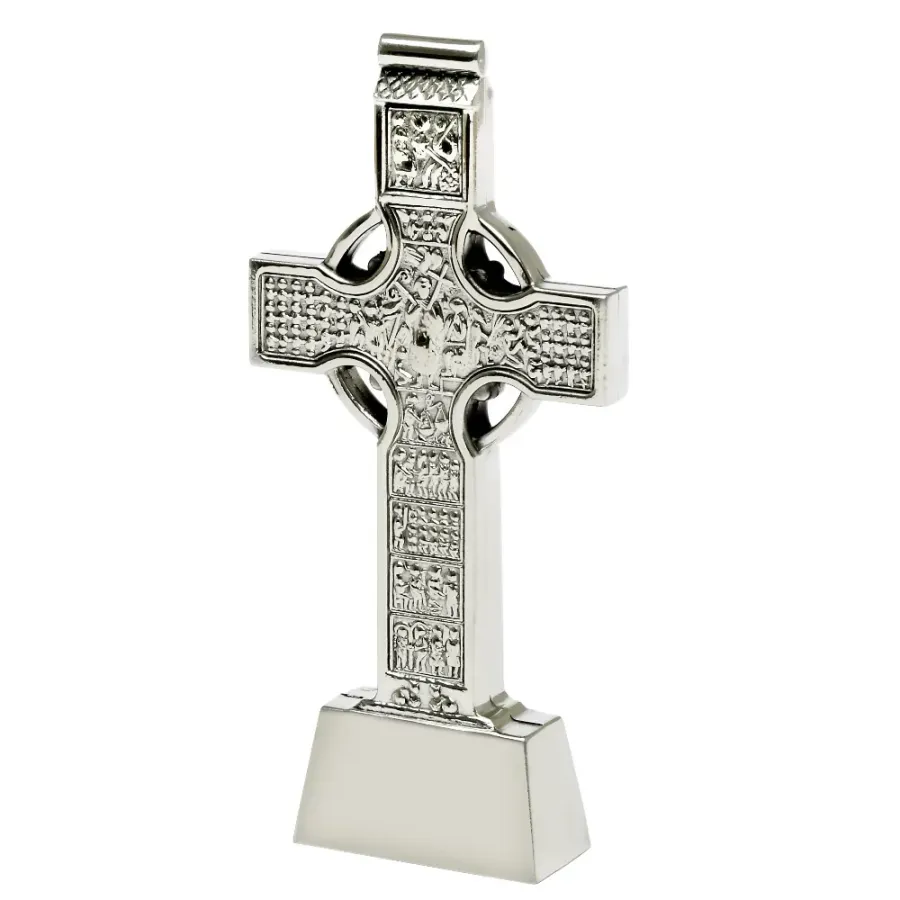 obrazek 1 Niepowtarzalna replika krzyża Muiredach High Cross z pewteru