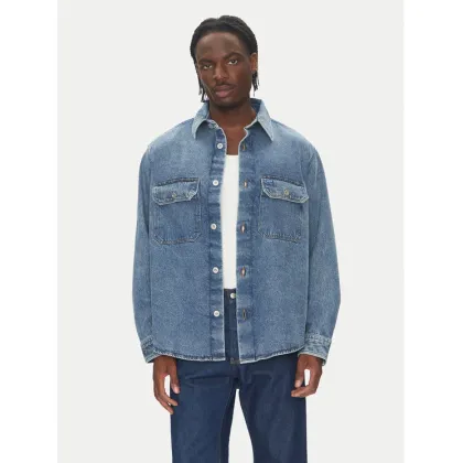 Zdjęcie HUGO Koszula jeansowa Ebolt 50513853 Granatowy Oversize