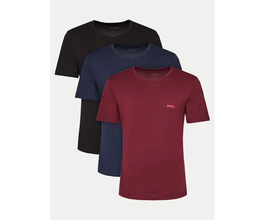 obrazek 1 Hugo Komplet 3 t-shirtów 50480088 Kolorowy Regular Fit HUGO