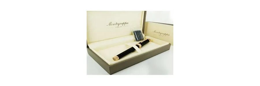 obrazek 6 Rose Gold NeroUno Żywica Pióro Wieczne Montegrappa