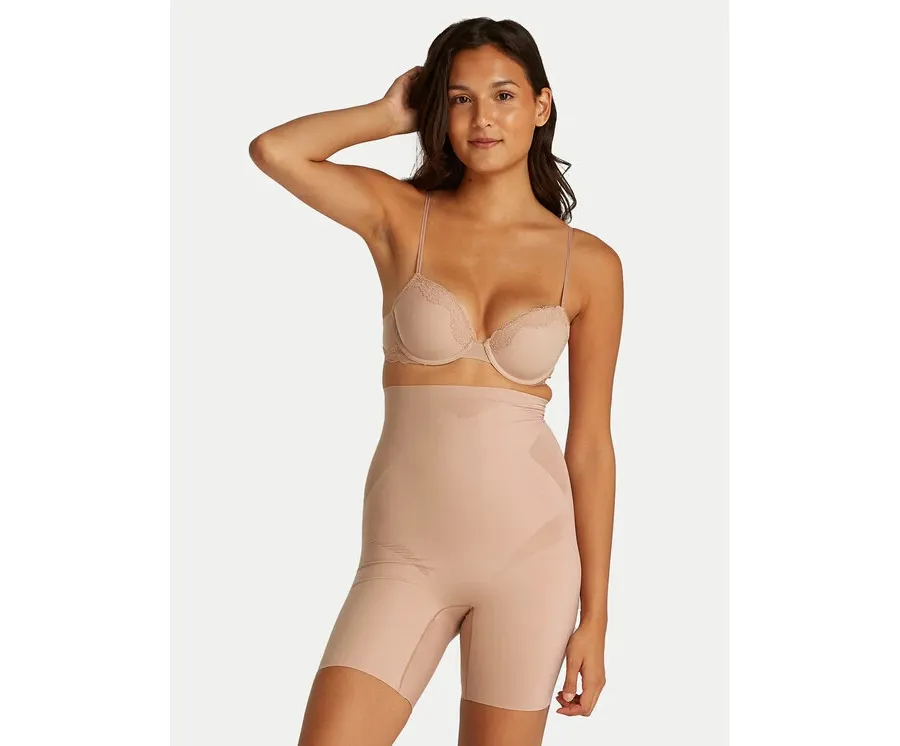 obrazek 1 Calvin Klein Underwear Bielizna modelująca dolna LV00QF8175 Beżowy