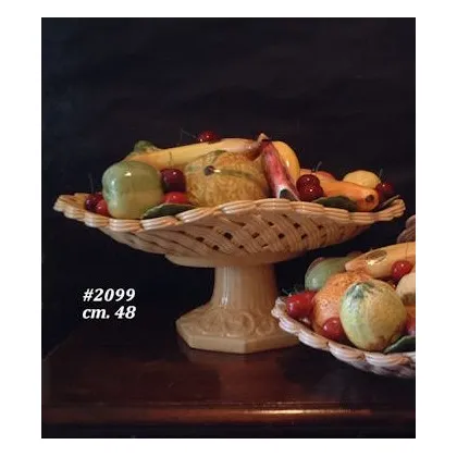 Zdjęcie Ceramiczna patera z owocami