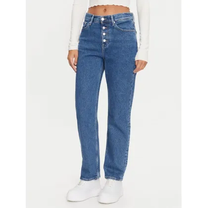 Zdjęcie Tommy Jeans Jeansy Izzie DW0DW19536 Niebieski Slim Fit