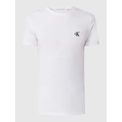Zdjęcie Calvin Klein Jeans T-Shirt Tee Shirt Essential J30J314544 Biały Slim Fit