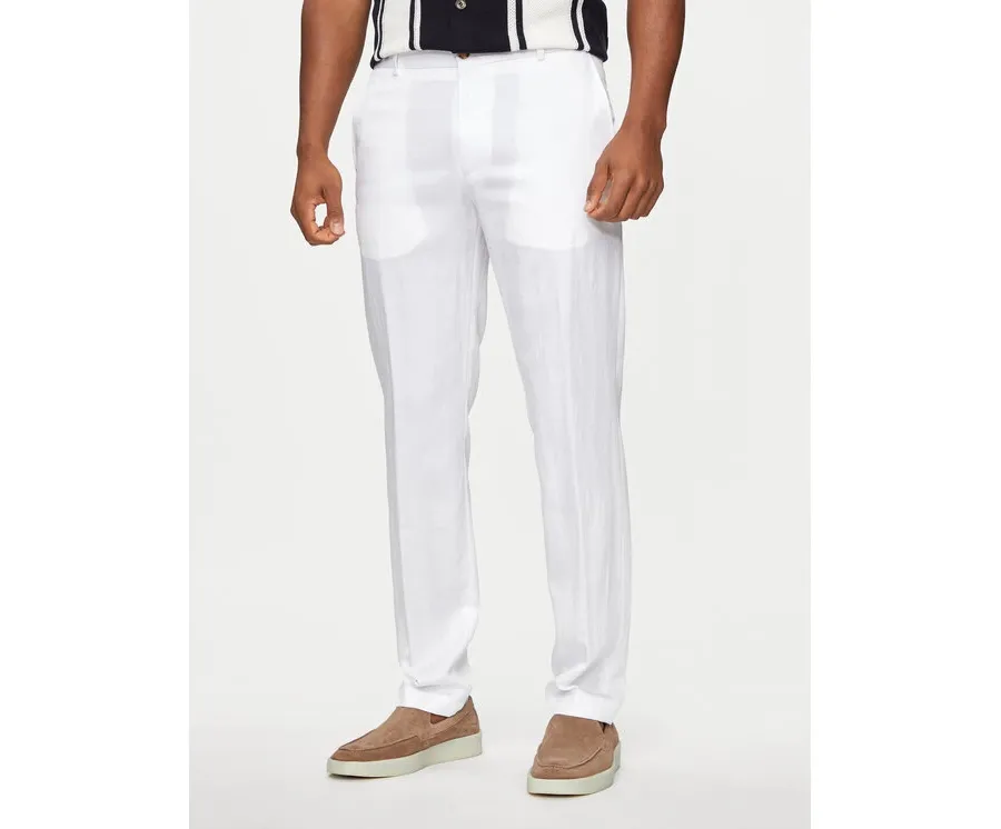 obrazek 1 JOOP! Chinosy Hank 30042199 Écru Slim Fit