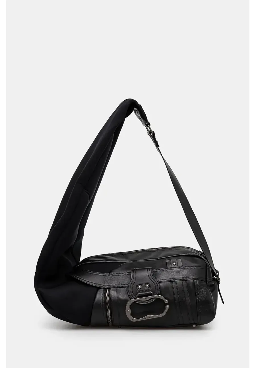 obrazek 1 Ottolinger torebka Neoprene Leather Bag kolor czarny 1272101921