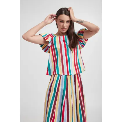Zdjęcie Bluzka damska w paski Ovidio WEEKEND MAX MARA Weekend Max Mara