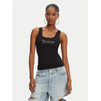 Zdjęcie Juicy Couture Top Racer JCWLV125305 Czarny Slim Fit