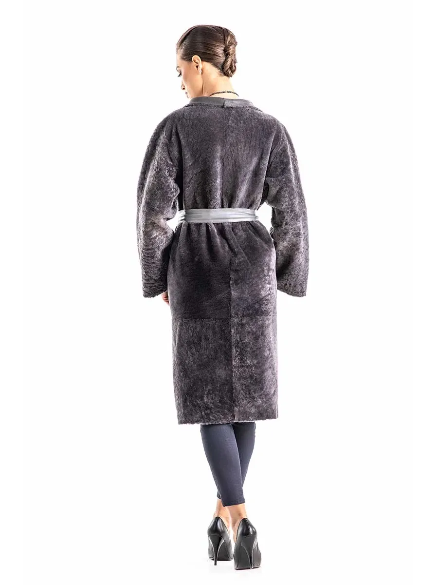 obrazek 7 Eleganckie dwustronne futro z owczej skóry - A&A Vesa